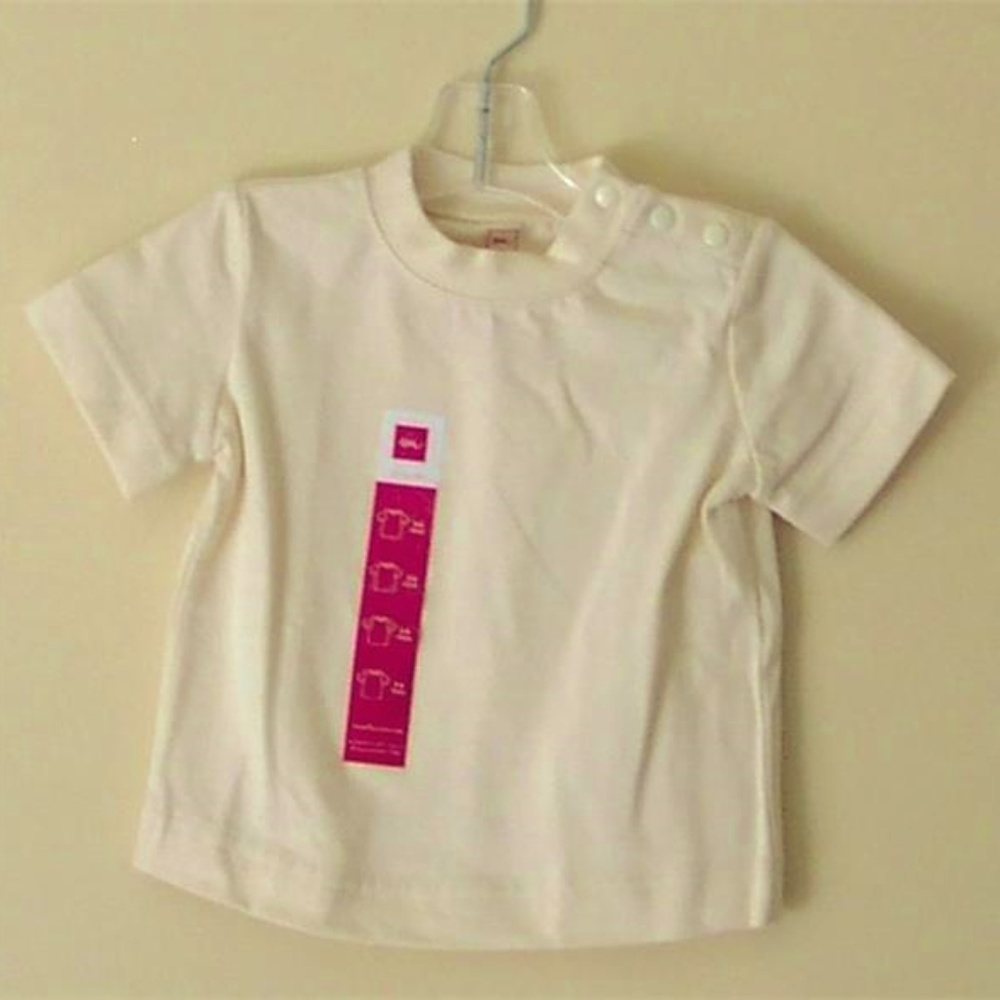 TEA COLLECTION SOLID T-SHIRT UNISEX SZ 3-6M *NWT*